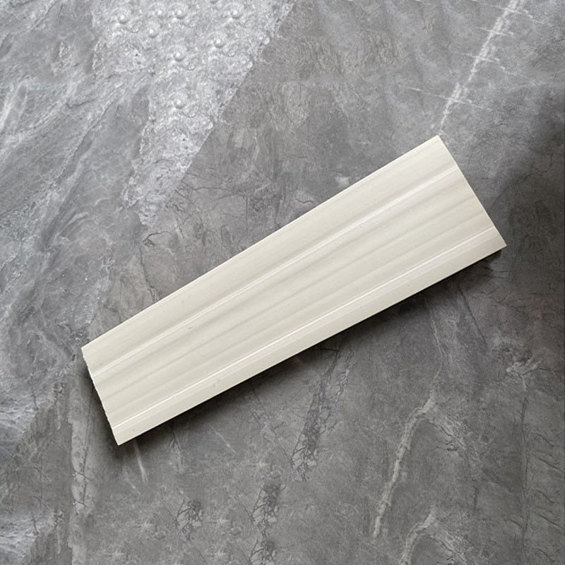 Wasserdichte SPC-abgrifffeste umsäumende Linie Wand dekoratives materielles 12mm 15mm 24mm