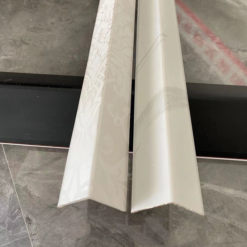 Fussleiste-Kleber-Installation des Wand-dekorativen materiellen Rechteck-feuerfeste SPC